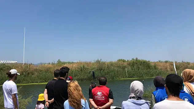 Gençler Dalaman'da çevre temizliği yaptılar