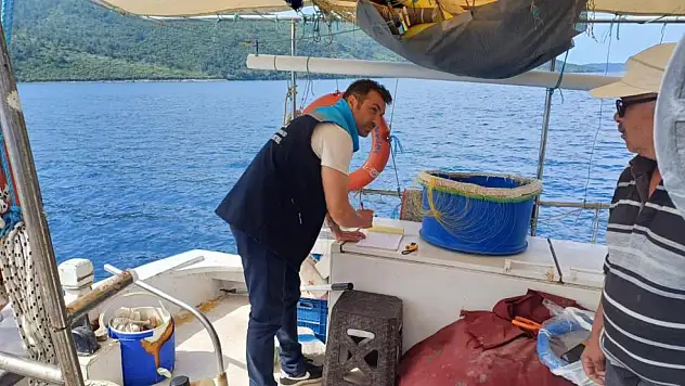 Gökova Körfezi'nde yasak avlanmaya müdahale ediliyor
