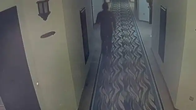 Grand Kartal Hotel'in genel müdürü Emir Aras'ın kaçtığı görüntüler ortaya çıktı