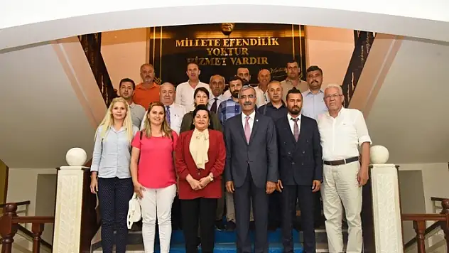 MUĞLA VALİSİ ESENGÜL CİVELEK'E ZİYARET