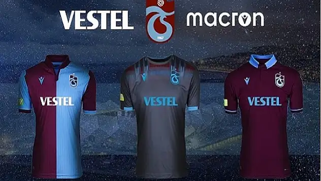 TRABZONSPOR'UN FORMA GÖĞÜS SPONSORU VESTEL OLDU
