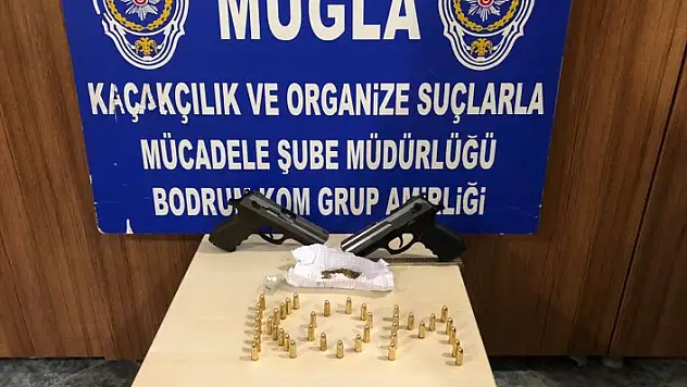 Bodrum'da Silah Kaçakçılığı Operasyonu!