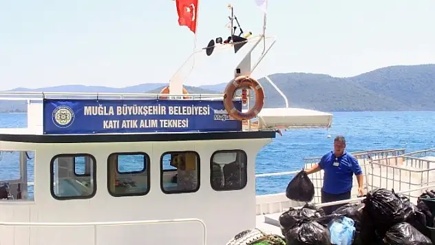 Muğla Sahillerinden 1 milyon 650 bin 440 Kilo Çöp Toplandı