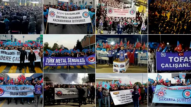 Metal İşçileri Grev Kararı Alınca İşverenler Lokavt Kararı Aldı