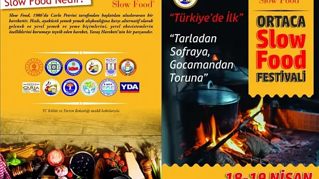 Ortaca Slow Food Festivali için Geri Sayım