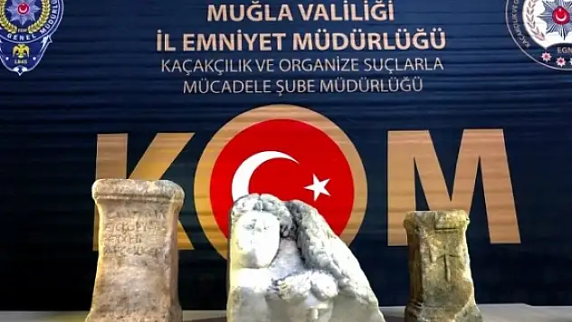 Menteşe'de Tarihi Eser Operasyonu!