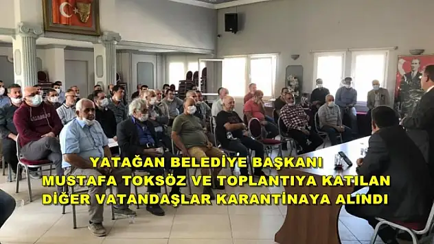 Yatağan'da Koronavirüs Tehlikesi Başkana Kadar Ulaştı!