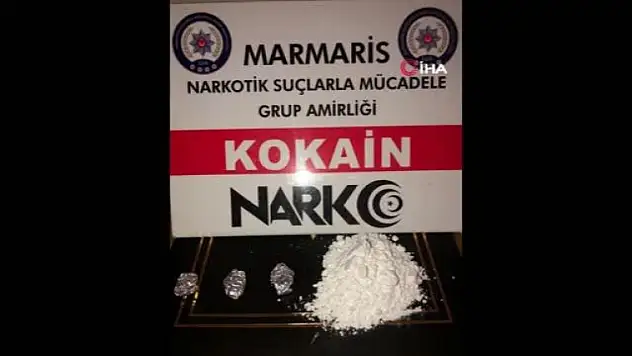 Marmaris'te, Kokain Satıcısı Çıkan Emlakçı Polisten Kaçamadı