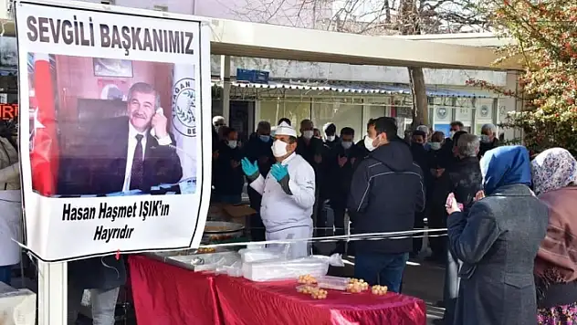 Eski Yatağan Belediye Başkanı Hasan Haşmet Işık İçin Lokma Hayrı Yapıldı