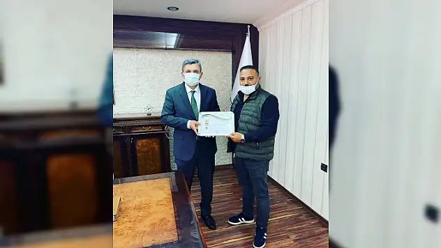 BATMAN VALİSİ'NE PANDEMİ TEŞEKKÜRÜ