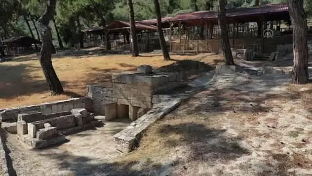 Milas'ta Maden Sahasından Çıkarılan Tarihi Eserler Arkeoloji Parkına Taşınıyor