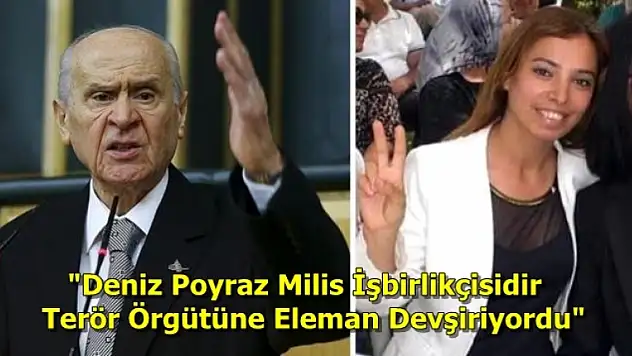 Bahçeli'den HDP Binasına Yapılan Saldırıda Öldürülen Deniz Poyraz İçin İddialı Sözler!