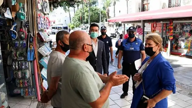 Bodrum'da Belediye Ekiplerinden İşgaliye Denetimi
