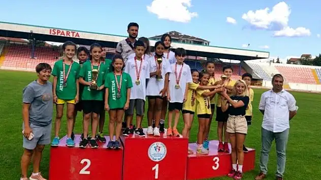 Köyceğiz'li Atletler Türkiye Şampiyonu