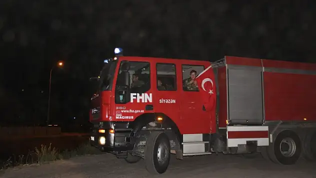 Azerbaycan'dan Destek Gelmeye Devam Ediyor