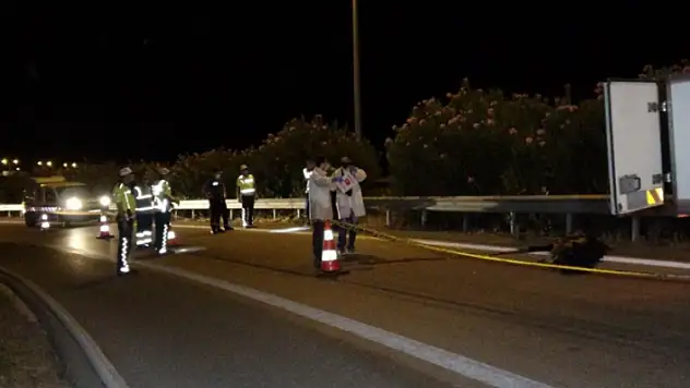 Bursa'da Motosiklet Sürücüsünün Hazin Sonu!