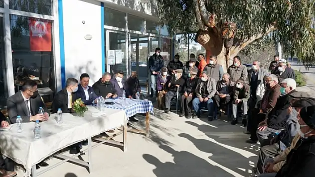 Bodrum Kaymakamı Bayar Ve Başkan Aras Pınarbelen Halkıyla Buluştu