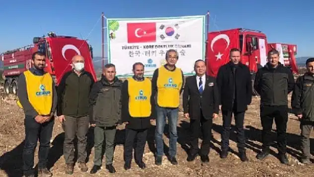'Türk-Kore Dostluk Ormanları'nın 5'incisi Muğla'ya