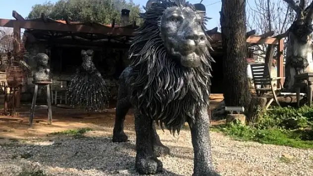 Bodrum'da 11 Bin Somunla 1 Tonluk Aslan Heykeli Yaptılar