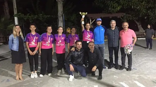 Fethiye'deki Öğrenciler Bocce'de Türkiye Şampiyonu Oldu
