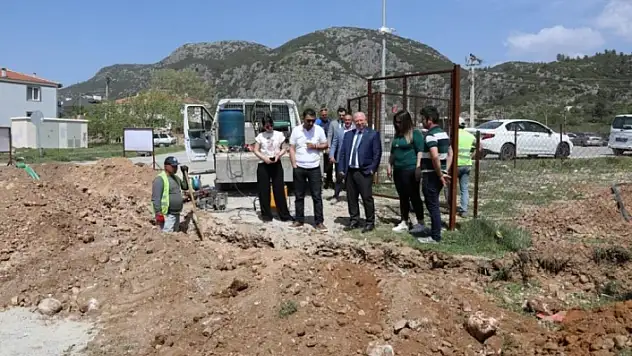 Menteşe'deki Düğerek Mahallesine 300 Tonluk Atıksu Deposu
