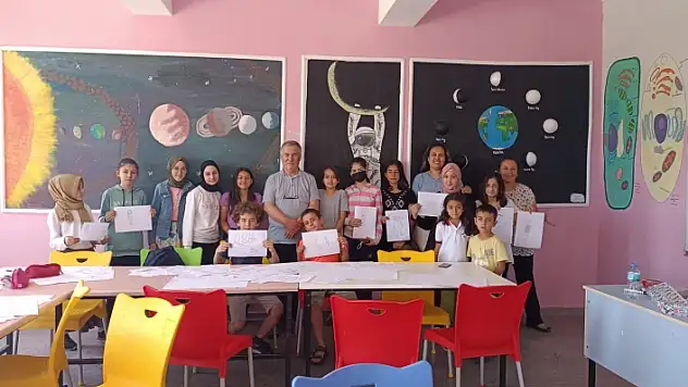 Köyceğiz'de Öğrenciler Karikatür Atölye Çalışması Yaptı