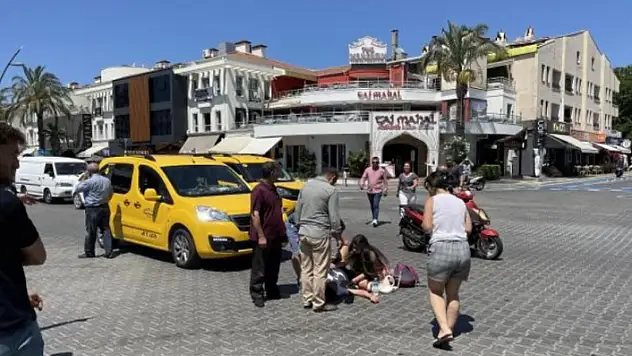 Marmaris'teki 2 Trafik Kazası: 2 Yaralı