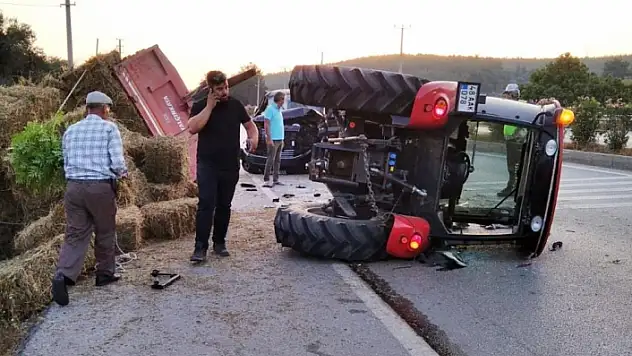 Milas'ta Trafik Kazası: 1 Yaralı