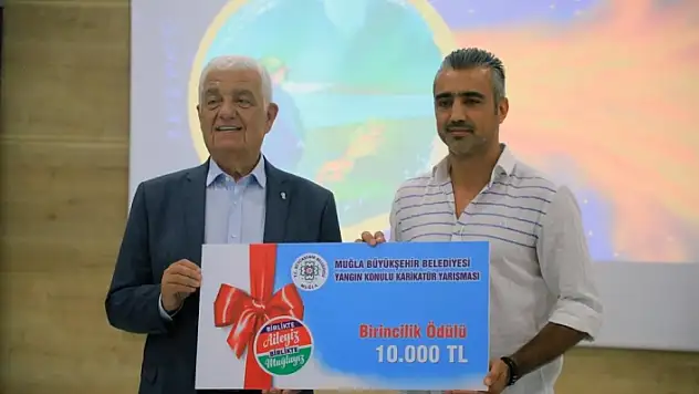 Muğla'da Uluslararası Karikatür Yarışması Ödülleri Verildi