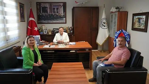 Opet Sosyal Sorumluluk Projeleri Saha Sorumlusu'ndan Başkan Tokat'a Ziyaret