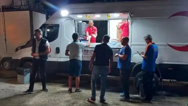 Kızılay'dan Datça'daki Orman Yangınına Yardım Eli