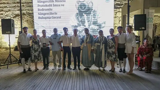 Bodrum'da Süngercilik Müzesi Protokolü İmzalandı