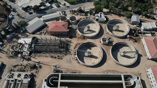 Bodrum'daki Turgutreis Atıksu Arıtma Tesisi İnşaatı Sürüyor