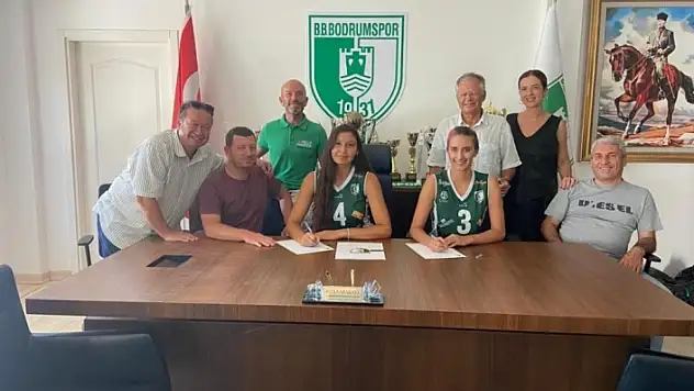 Bodrumspor İki Yeni Voleybolcuyla Sözleşme İmzaladı