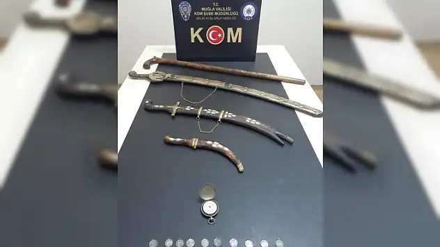 Milas KOM Ekipleri'nden Tarihi Eser Operasyonu