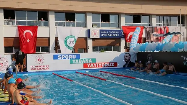 Yatağan'da 'Yüzme Bilmeyen Kalmasın' Projesi