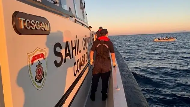 Datça ve Marmaris'te 118 Düzensiz Göçmen Kurtarıldı
