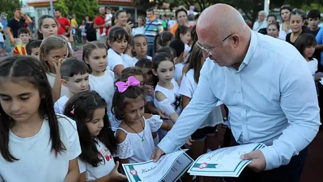 Menteşe'deki Yaz Kursları Etkinlikle Sona Erdi