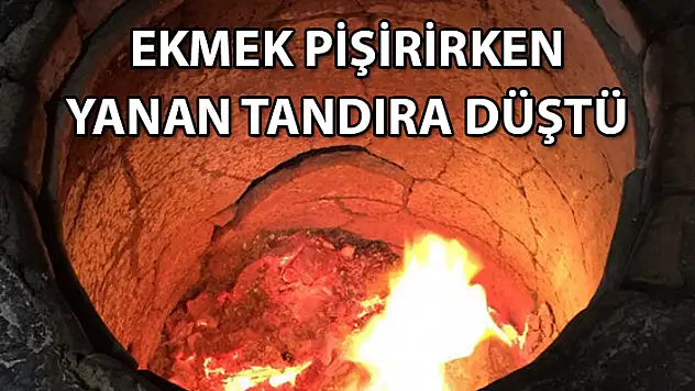 Ateş Dolu Tandıra Düşerek Hayatını Kaybetti