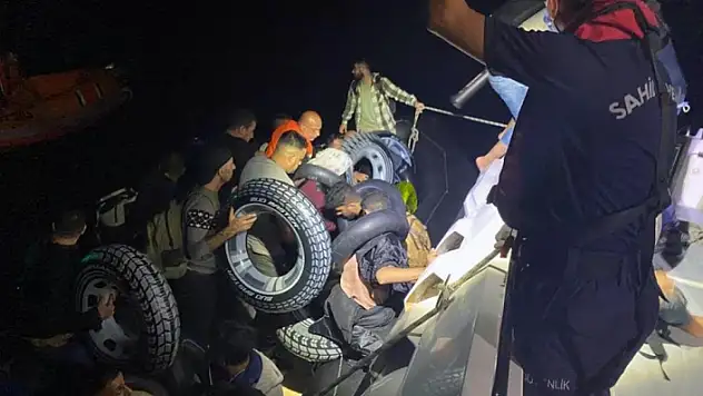 Datça'da 36 Düzensiz Göçmen Yakalandı