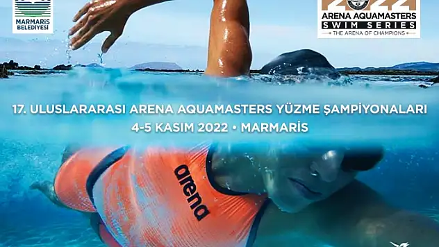17'nci Aquamasters Yüzme Yarışları Marmaris'te Yapılacak