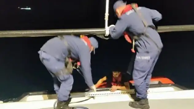 Tek Başına Umuda Yolculuğa Çıkan Kaçak Göçmen Datça'da Kurtarıldı