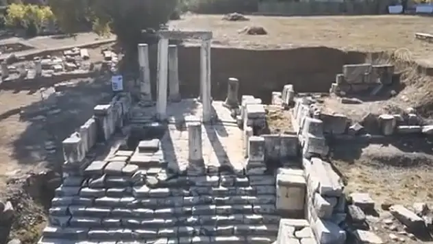 Yatağan'daki Lagina Hekate Kutsal Alanı'nda Yapılar Yeniden Ayağa Kaldırılıyor