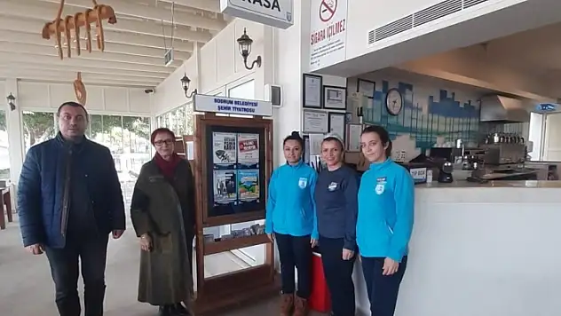 Bodrum'da Sanat Duyuruları Belediye Kafe ve Restoranlarında Yer Alıyor
