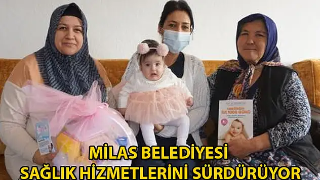 Milas Belediyesi Sağlık Hizmetleriyle Vatandaşın Yanında
