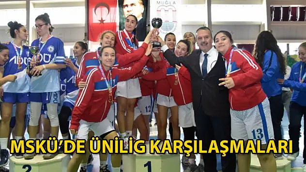 Muğla Sıtkı Koçman Üniversitesi'nde ÜNİLİG Basketbol Karşılaşmaları Oynandı