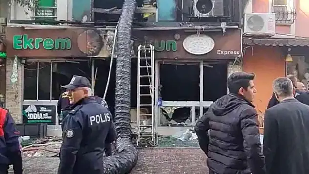Nazilli'deki Restoranda Patlama Sonrası Yangın: Ölü ve Yaralılar Var