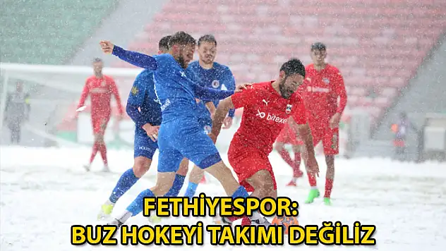 FETHİYESPOR'DAN TFF'YE TEPKİ