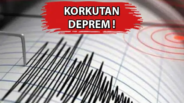 AFAD DUYURDU: MALATYA'DA KORKUTAN DEPREM