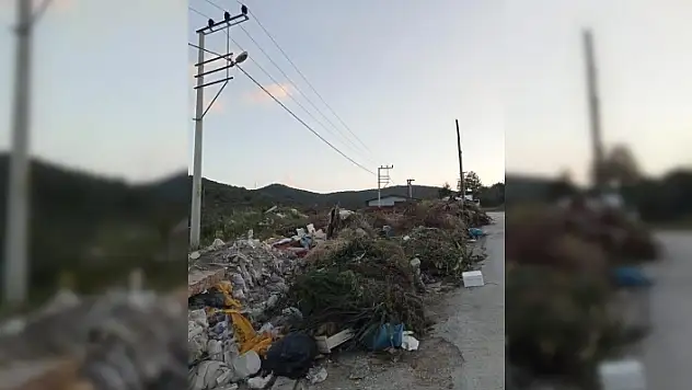GÜLLÜK ÇÖPE DÖNDÜ: MİLAS BELEDİYESİ GÖREVE ÇAĞRILDI